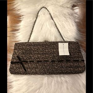 Worthington Tweed clutch, NWT
